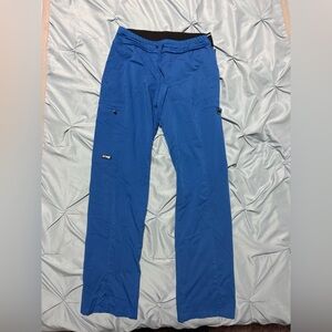 Grey's Anatomy Blue Cargo Pants with Straight Leg